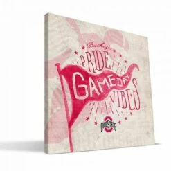 Discount - Ohio State Buckeyes Gameday Vibes Canvas Print