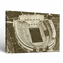 Discount - Ohio State Buckeyes Sketch Canvas Wall Art