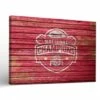 Discount - Ohio State Buckeyes Weathered Canvas Wall Art