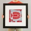 Discount - Ohio State Buckeyes Stadium Print