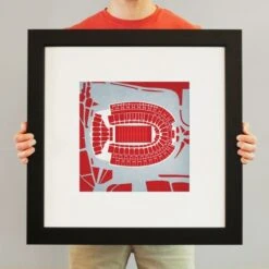 Discount - Ohio State Buckeyes Stadium Print