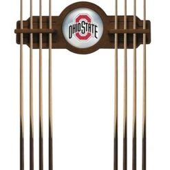 Discount - Ohio State Buckeyes Pool Cue Rack English Tudor -Ohiostate Hobby Import Store 952 cueohiost chardonnay mainProductImage FullSize