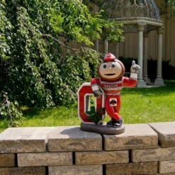Discount - Ohio State "Brutus Buckeye" Stone College Mascot -Ohiostate Hobby Import Store ohio state brutus buckeye stone college mascot altimage 02 FullSize