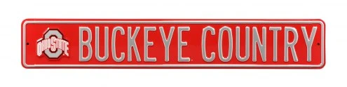 Discount - Ohio State 'Buckeye Nation' NCAA Embossed Street Sign 1 Discount - Ohio State 'Buckeye Nation' NCAA Embossed Street Sign