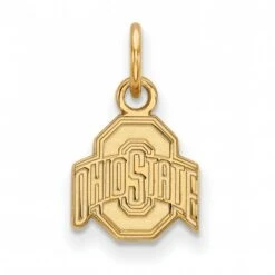 Discount - Ohio State Buckeyes 10k Yellow Gold Extra Small Pendant