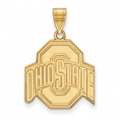 Discount - Ohio State Buckeyes 10k Yellow Gold Large Pendant