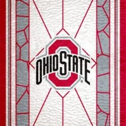 Discount - Ohio State Buckeyes 11" x 19" Stained Glass Sign
