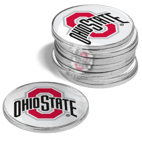 Discount - Ohio State Buckeyes 12-Pack Golf Ball Markers 1 Discount - Ohio State Buckeyes 12-Pack Golf Ball Markers