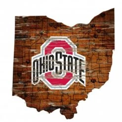 Discount - Ohio State Buckeyes 12" Roadmap State Sign