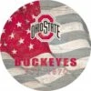 Discount - Ohio State Buckeyes 12" Team Color Flag Circle Sign