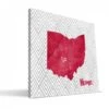 Discount - Ohio State Buckeyes 12" x 12" Home Canvas Print