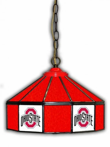 Discount - Ohio State Buckeyes 14" Glass Pub Lamp 1 Discount - Ohio State Buckeyes 14" Glass Pub Lamp