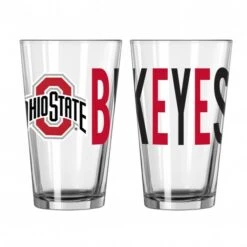 Discount - Ohio State Buckeyes 16 oz. Overtime Pint Glass