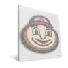 Discount - Ohio State Buckeyes 16" x 16" Typo Canvas Print
