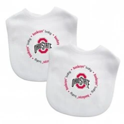 Discount - Ohio State Buckeyes 2-Pack Baby Bibs