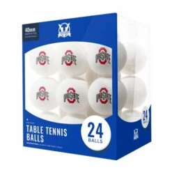Discount - Ohio State Buckeyes 24 Count Ping Pong Balls