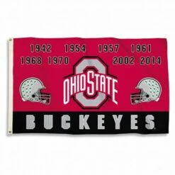 Discount - Ohio State Buckeyes 3' x 5' Championship Flag