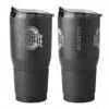 Discount - Ohio State Buckeyes 30 oz. Etch Black Powder Coat Tumbler