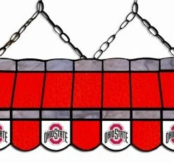 Discount - Ohio State Buckeyes 40" Stained Glass Pool Table Light