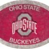 Discount - Ohio State Buckeyes 46" Team Color Oval Sign
