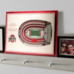 Discount - Ohio State Buckeyes 5-Layer StadiumViews 3D Wall Art -Ohiostate Hobby Import Store ohio state buckeyes 5 layer stadiumviews 3d wall art altimage 03 FullSize