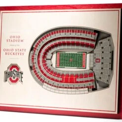 Discount - Ohio State Buckeyes 5-Layer StadiumViews 3D Wall Art