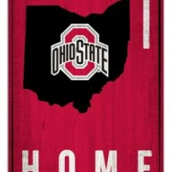 Discount - Ohio State Buckeyes 6" x 12" Coordinates Sign