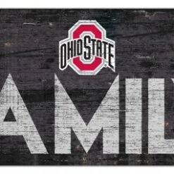Discount - Ohio State Buckeyes 6" x 12" Family Sign