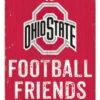 Discount - Ohio State Buckeyes 6" x 12" Friends & Family Sign