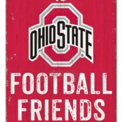 Discount - Ohio State Buckeyes 6" x 12" Friends & Family Sign