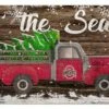 Discount - Ohio State Buckeyes 6" x 12" Tis the Season Sign