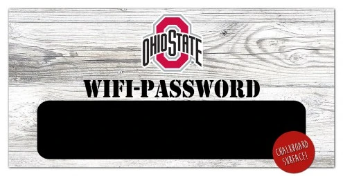 Discount - Ohio State Buckeyes 6" x 12" Wifi Password Sign 1 Discount - Ohio State Buckeyes 6" x 12" Wifi Password Sign