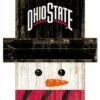 Discount - Ohio State Buckeyes 6" x 5" Snowman Head