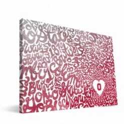 Discount - Ohio State Buckeyes 8" x 12" Watercolor Canvas Print