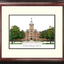 Discount - Ohio State Buckeyes Alumnus Framed Lithograph