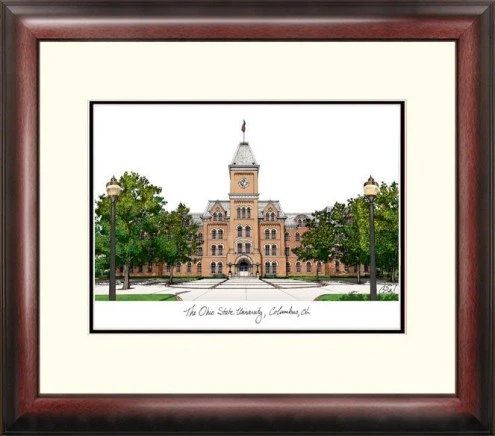 Discount - Ohio State Buckeyes Alumnus Framed Lithograph 1 Discount - Ohio State Buckeyes Alumnus Framed Lithograph