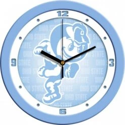 Discount - Ohio State Buckeyes Baby Blue Wall Clock