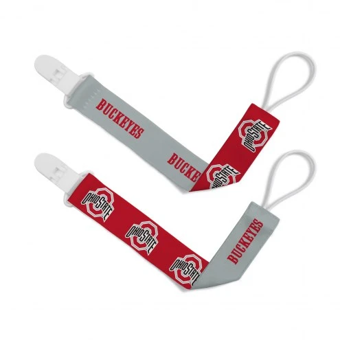 Discount - Ohio State Buckeyes Baby Pacifier Clips 1 Discount - Ohio State Buckeyes Baby Pacifier Clips