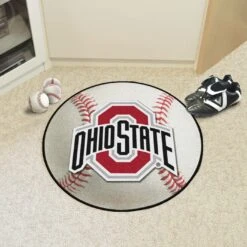 Discount - Ohio State Buckeyes Baseball Rug