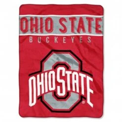 Discount - Ohio State Buckeyes Basic Raschel Blanket