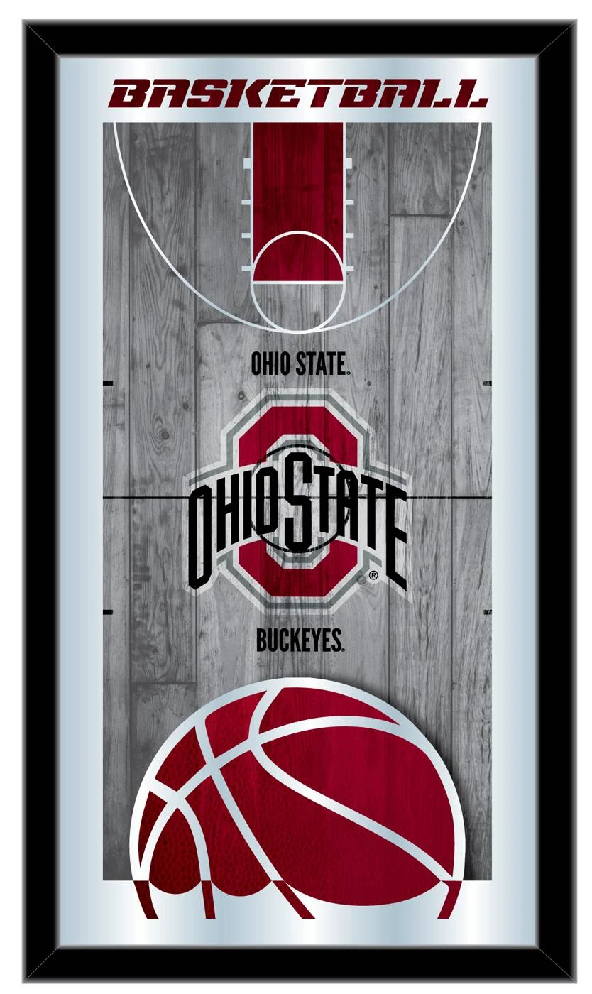 Discount - Ohio State Buckeyes Basketball Mirror 1 Discount - Ohio State Buckeyes Basketball Mirror