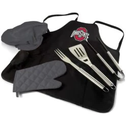 Discount - Ohio State Buckeyes BBQ Apron Tote Set