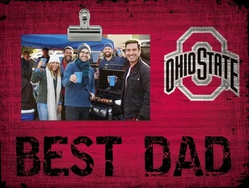Discount - Ohio State Buckeyes Best Dad Clip Frame 1 Discount - Ohio State Buckeyes Best Dad Clip Frame