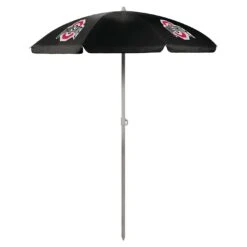Discount - Ohio State Buckeyes Black Beach Umbrella