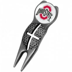 Discount - Ohio State Buckeyes Black Crosshairs Divot Tool