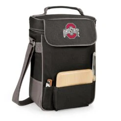 Discount - Ohio State Buckeyes Black Duet Insulated Wine Bag