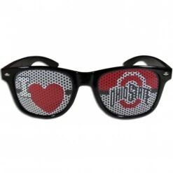 Discount - Ohio State Buckeyes Black I Heart Game Day Shades