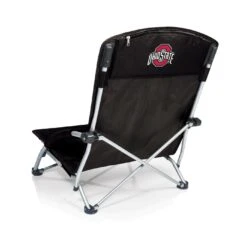 Discount - Ohio State Buckeyes Black Tranquility Beach Chair