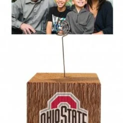 Discount - Ohio State Buckeyes Block Spiral Photo Holder