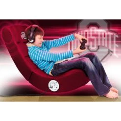 Discount - Ohio State Buckeyes Bluetooth Gaming Chair -Ohiostate Hobby Import Store ohio state buckeyes bluetooth gaming chair altimage 04 FullSize